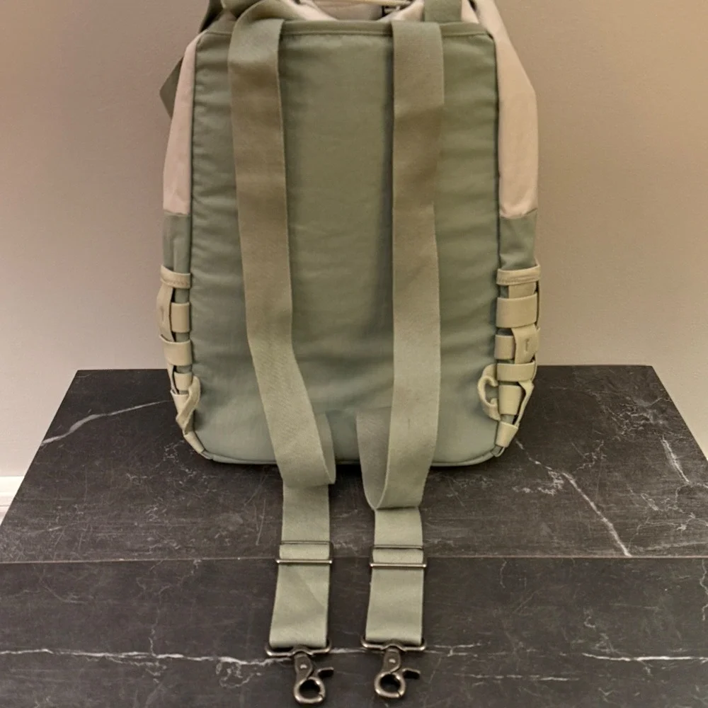 Unisex OGIO Convertible Duffel Backpack Drawstring Cinch Sport Utility Bag Green